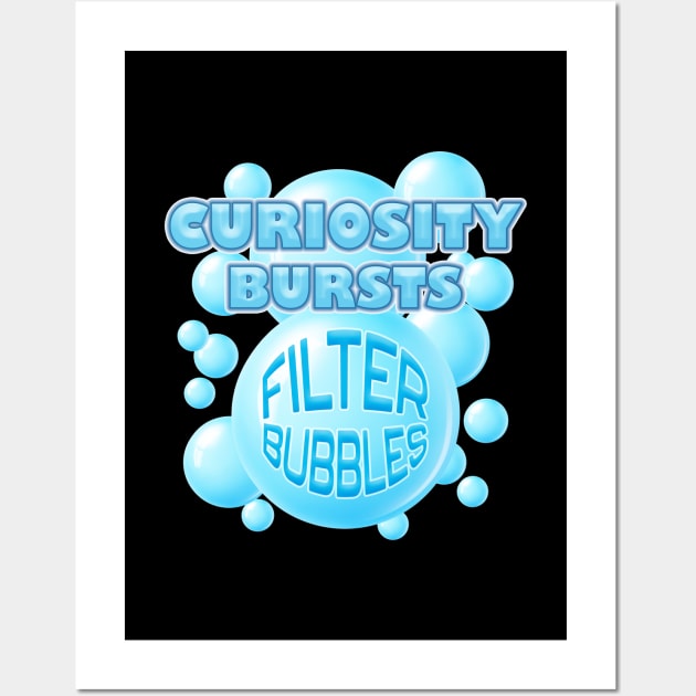 Filter Bubbles Wall Art by UltraQuirky